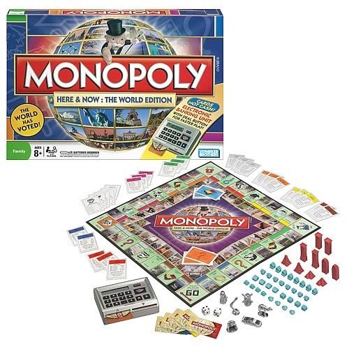 Hasbro Monopoly Here and now the world edition Board Game