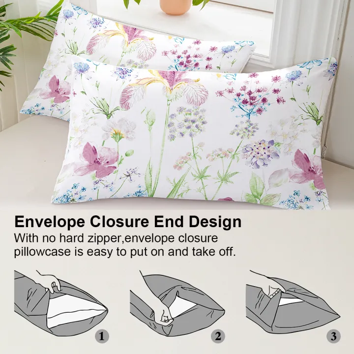 3pcs%20Flower%20Pattern%20Duvet%20Cover%20Set,%20Soft%20Skin-Friendly%20Bedding%20Set%20Includes%201%20Duvet%20Cover%20And%202%20Pillowcases%20-%20Image%206