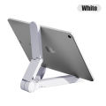 Portable Foldable iPad Stand Compatible 4"-11"Tablet Phone Desktop Plastic Holder For    Phone Tablet Stand. 