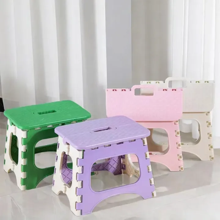 Plastic%20Folding%20Stool,Portable%20Outdoor%20Small%20Stool,Household%20Mazza%20Children's%20Learning%20Small%20Stool,Train%20Small%20Stool%20-%20Image%202