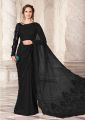 Couture Black Saree*. 