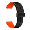 22mm Magnetic Silicone Strap For OnePlus Watch 2 Wristband Correa For OPPO Watch X 4 Pro Bracelet For Realme Watch 3 S Pro bands. 