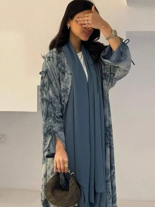 Middle%20Eastern%20Women%20cardigan%20Loose%20Tie%20Dye%20Abayas%20Casual%20Kaftan%20Arabian%20Maxi%20Dress%20Full%20Sleeve%20Open%20Front%20Jilbabs%20Without%20Hajib%20-%20Image%204