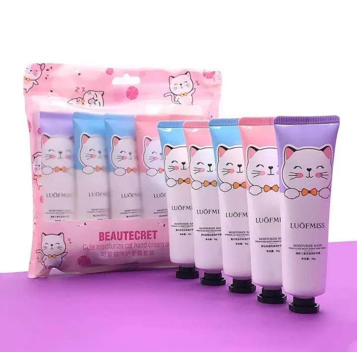 Luofmiss%20Beautecret%20Cute%20Moisturize%20cat%20hand%20Cream%20-%20Image%206