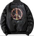 Pilot M1 Bomber Black Ninja Jacket Men. 