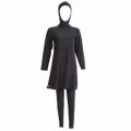 Muslim Burkini Full Swimwear for Women 3Pcs Suit - Plain. 