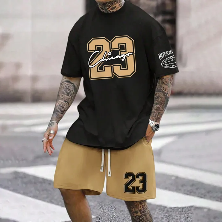 2024%20New%20Fashion%20%203D%20Printed%20Men's%20Suit%20Oversized%20Clothing%20Short%20Sleeve%20Shorts%20Suit%20Men's%20Sportswear%20Summer%20Casual%20Suit%20-%20Image%202
