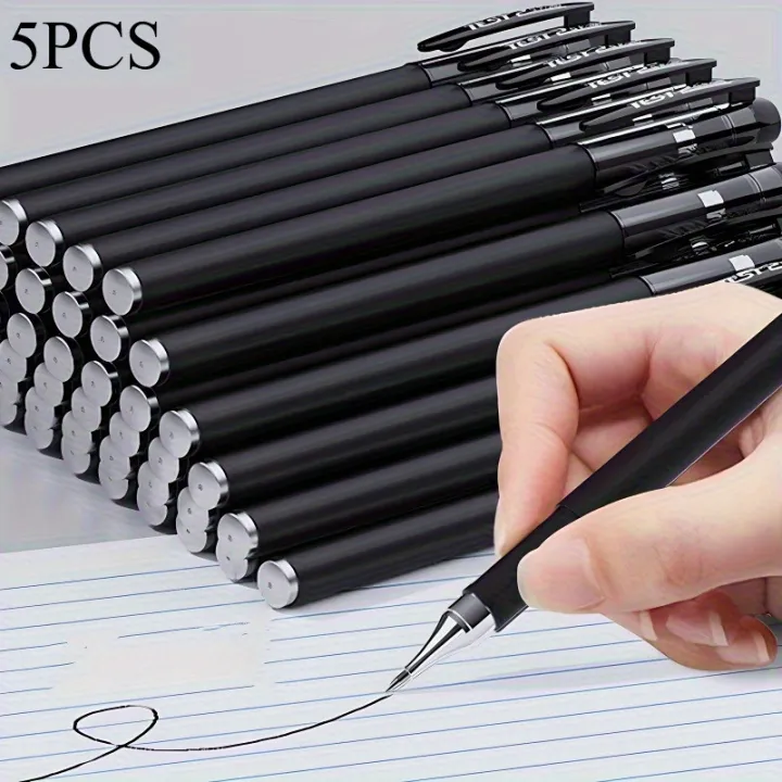 5/10/20pcs%20Quick-Drying%20Gel%20Pens,%200.5mm%20Fine%20Tip,%20Black%20Ink%20-%20Ideal%20Choice%20for%20Office%20and%20School%20clea%20For%20school%20office%20use%20only%20-%20Image%207