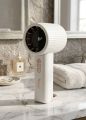 High Speed Rechargeable Turbo Fan Portable Handheld Powerful Mini Hand Fan with Flashlight, Digital Display for Home and Travel. 