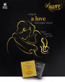 Amore Black Luxury Condom | 3’s Pack Condom for Men | Made in Malaysia. 