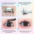 Self-Adhesive Eyelashes - No Glue Needed, C-Curl, Japanese-Korean Beauty Series for Everyday &Special Events-Beginner-Friendly. 