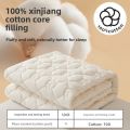 Microfiber Quilted Mattress Protector Antibacterial Anti-mite, Soft Breathable, Fitted Elastic Cover Fits 5-28cm Mattresses.