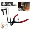 1PC 90 Degrees Bending Pliers Heavy-duty Cylinder Internal Ring Remover Retaining Circlip Pliers for Motorcycles Cars Trucks. 