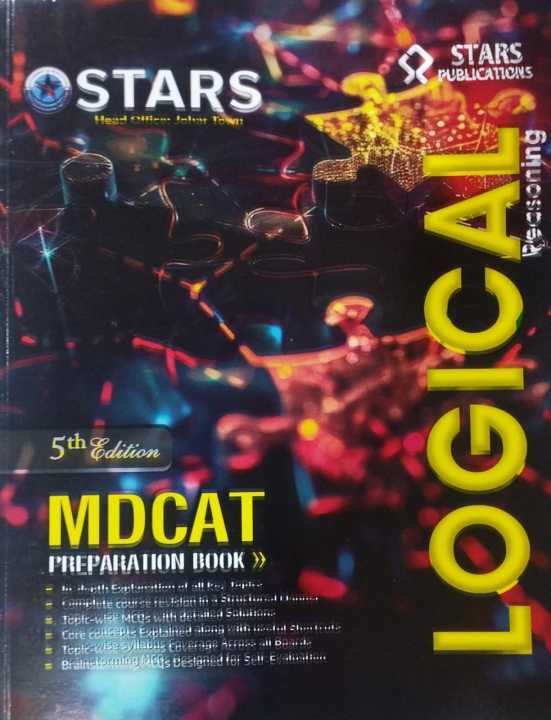 Star MDCAT Logical Reasoning Preparation book 5th Edition 2026