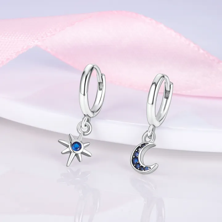 925%20Silver%20Hoop%20Earring%20For%20Woman%20Pendientes%20Moon%20Sun%20Original%20Earrings%20Fashion%20Jewelry%20-%20Image%203