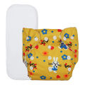 Cute Cartoon Baby Waterproof & Leak-Proof Diaper, (Reuseable diapers water proof for kids, Reuseable diapers for babies, Reuseable diaper Reuseable diapers washable, Reuseable diapers with liner, Reuseable diapers for adults, Reuseable diapers for 3 years. 
