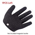 1/2PCS Finger Casting Glove Fishing Accessory Fishing Gloves Magnetic Anti-slip Fisherman Catching Fish Glove Left Right Hand.