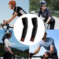 Summer Cycling Arm Sleeves UV Protection Ice Silk Arm Cover Breathable Quick Dry Cooling Hiking UPF50+ Sweat Absorb Arm Cover.