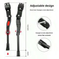 1PC Bicycle Stand Footrest Height Adjustable Aluminum Alloy Footrest Bicycle Side Support Suitable For Mountain Road Bicycles. 