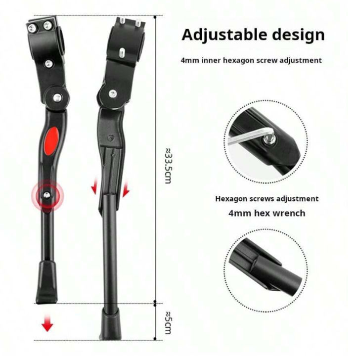 1PC%20Bicycle%20Stand%20Footrest%20Height%20Adjustable%20Aluminum%20Alloy%20Footrest%20Bicycle%20Side%20Support%20Suitable%20For%20Mountain%20Road%20Bicycles%20-%20Image%204