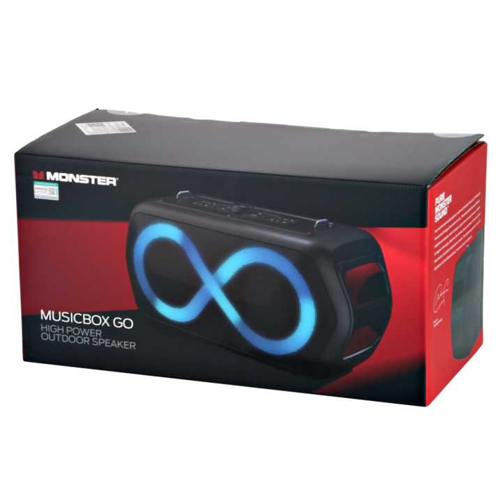 MONSTER MUSICBOX GO PARTY SPEAKERS WITH DUAL MIC
