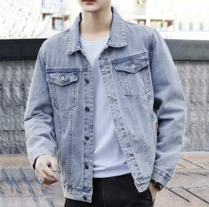 Summer%20Plain%20Denim%20Jacket%20For%20Men%20-%20Image%204