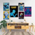 Classic Science Fiction Movies Fantastic Planet La Planete Sauvage Poster Waterproof Wall Art For Living Bedroom Room Decor Gift. 