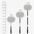 Car Wash Brush Car Cleaning Brush Telescoping Long Handle Mop Soft Hair Chenille Broom Universal Window Wash Auto Accessories.