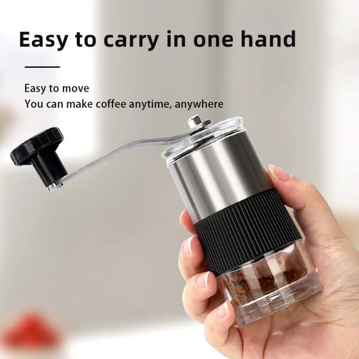 Mongdio Coffee Grinders Hand Grinders Hand Grinders Coffee Grinders Small Household Coffee Grinders Manual