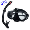 Professional underwater diving mask scuba diving goggles are suitable for GoPro small sports camera all-dry diving glasses. 