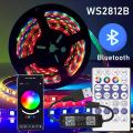 WS2812B LED Strip RGB IC Smart USB Bluetooth Music Controller Kit Individually Addressable Smart RGB LED Strip 30/60/144Leds/m. 
