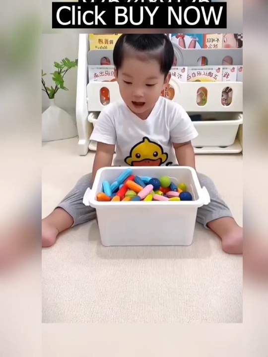 Magnetic Building Sticks Blocks Toys Gift for Boys and Girls, Magnet Sticks Balls and Rods Building Sets, Sensory Montessori Toys for Preschool Toddlers Kids