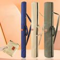 Yellow Canvas Fishing Rod Bag Light Fishing Storage Bag Fishing Tackle Bag Umbrella Bag Large Capacity Fishing Tackle Bag 1pcs. 