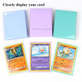 Standard Size Card Sleeves Premium Perfect Exact Fit Inner Card Sleeves with Pokemon Cards for TCG MTG Sports Cards.