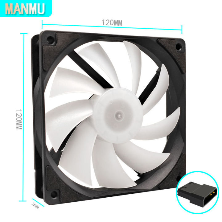 Manmu%20Fetival%20Pormotion%20120mm%20Computer%20Fan%20Rainbow%20RGB/%20High%20Cooling%20Performance%20Gaming%20PC%20Fan%20-%20Image%205