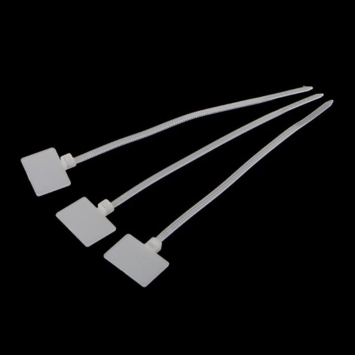 100%20Pcs%20White%20Plastic%20Nylon%20Mark%20Tags%20Label%20Sticker%20Cable%20Zip%20Ties%202x11cm%20-%20Image%204