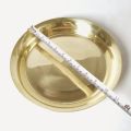 Brass Thaal/Plate (Hati-Paila Thaal) 10.4 inchs | Shiva Metal Udhyog. 