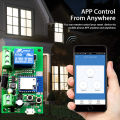 Wifi Smart Switch 7-32V 85-250V Mini Wifi Light Controller 433RF Receiver Gate Garage Opener Smart Life Tuya APP 1 Gang Relay. 