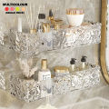 Acrylic Wall Mount Organizer Adhesive Shelf Bathroom Shelves for Wall Organizer Shower Multipurpose Shelf and Shampoo Holder Caddies No Drilling Hang Wall for Bathroom Kitchen Living Room. 