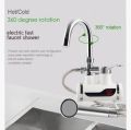 Faucet hot water tap with shower instant heating electric water heater. 
