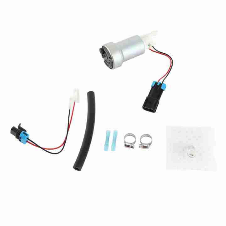 450LPH Fuel Pump & Install Kit for WALBRO E85 RACING F90000274 Fit for Honda Accord CRx CRv CIVIC