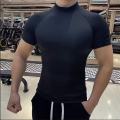 Compression T-Shirt Men Bodybuilding Sportswear Short Sleeve Quick Dry Workout Shirts Sport Tops Tee Gym Running T-shirt Men.