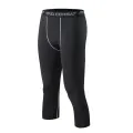 Mens Workout Shorts Sports Wear Running Tights Gym Leggings Tights for Men Yoga Pants Compression Exercise Pants for Men Spandex. 