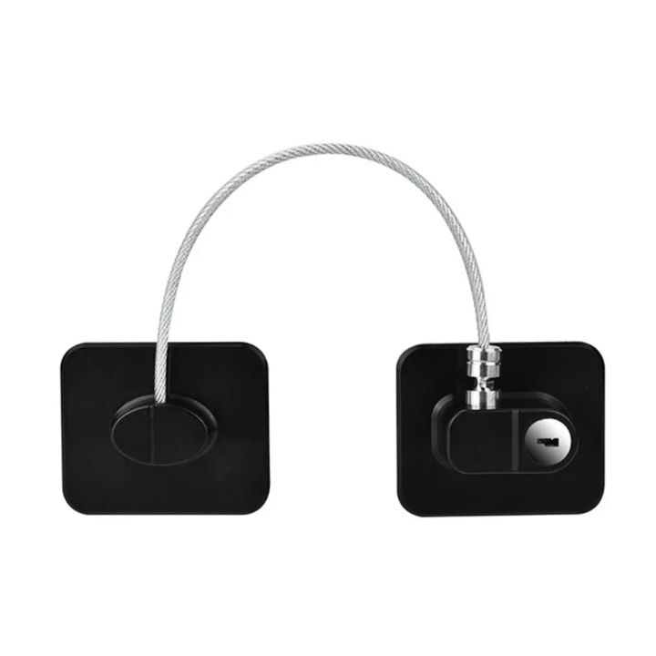 Child%20Safety%20Lock%20Cabinet%201%20Pc%20Fridge%20Door%20Lock%20Stainless%20Steel%20Cable%20Protection%20Kids%20Baby%20Home%20Window%20Lock%20Strong%20Fix%20-%20Image%202