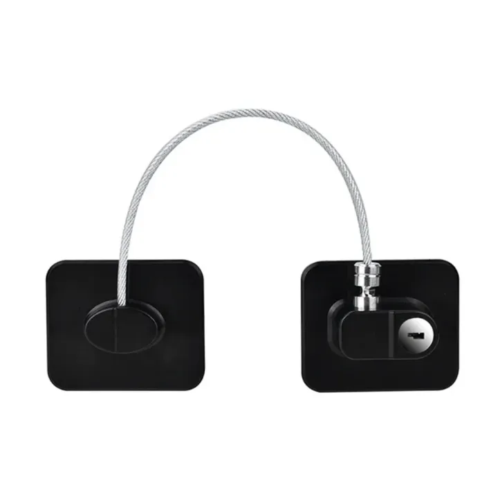 Child%20Safety%20Lock%20Cabinet%201%20Pc%20Fridge%20Door%20Lock%20Stainless%20Steel%20Cable%20Protection%20Kids%20Baby%20Home%20Window%20Lock%20Strong%20Fix%20-%20Image%202