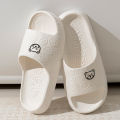 Printting Cute Bear Women Slippers Summer Indoor Soft Cartoon Sandals Bathroom Anti-slip Outdoor Comfy Men Leisure Shoes Couple.