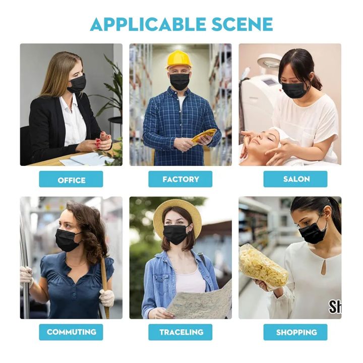 Disposable%20Face%20Mask%20Black%203%20Protective%20Layers,%20Nose%20Pin%20Cover%20,%2050%20Pcs-Pack%20of%20Box%20Adult%20-%20Image%203