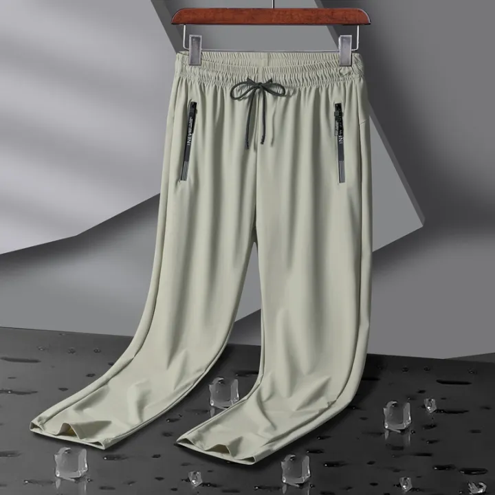 Breathable%20Elastic%20Men%20Running%20Sport%20Pants%20Ice%20Silk%20Jogging%20Thin%20Sweatpants%20Casual%20Outdoor%20Training%20Gym%20Fitness%20Trousers%208XL%20-%20Image%202