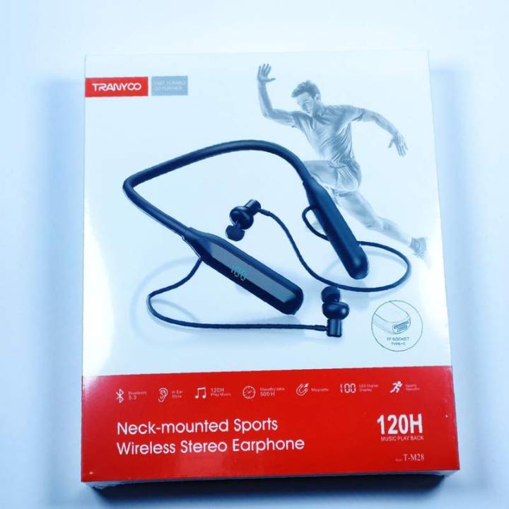 Tranyoo%20T-M28%20Neck%20Mounted%20Sports%20Bluetooth%20Earphones%20-%20Image%203