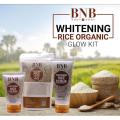 Rice Extract Bright & Glow Kit ( Rice Face Wash + Rice Scrub + Rice Mask ). 